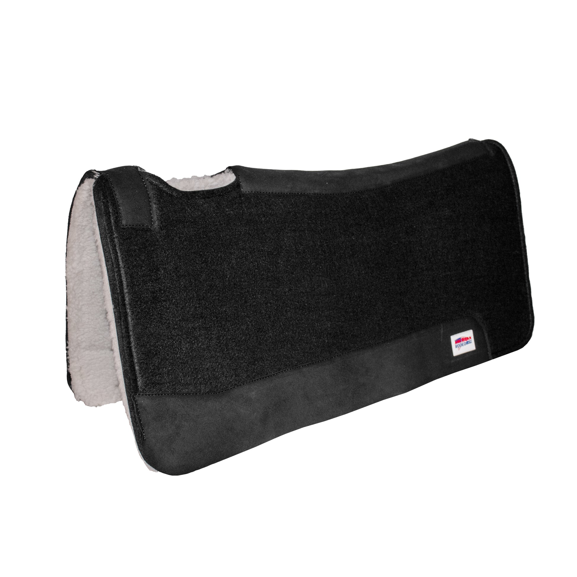 Black Saddle Pad - Side View