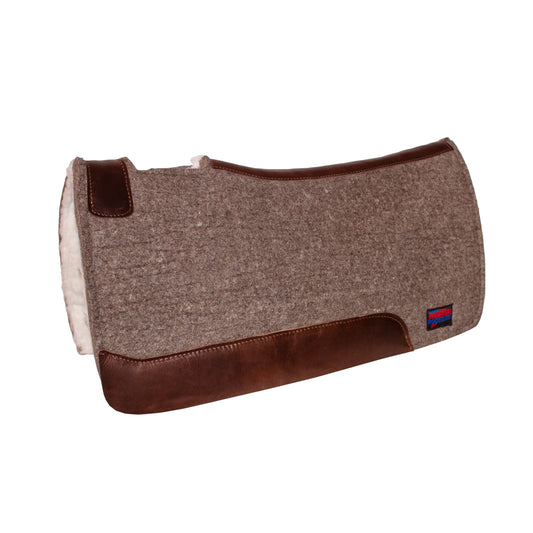 Brown Saddle Pad - Side View